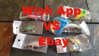 Wish App Cheap Chinese Fishing Lures Unboxing Save Money Ebay Baits Review Challenge Save Video 1