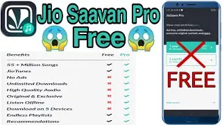 How To Get Jio Savvn Pro Lifetime.Get Jio Savvn pro Unlimited Music Download. SD TRICKS