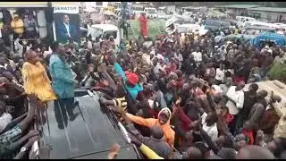 Dr.Julius Mbagaya in Kiminini town.