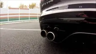 Выхлоп Jaguar F-Type R AWD Coupe V8 550 л.с.