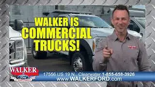 Explore Hundreds of Trucks and Vans at Walker Ford's Commercial Vehicle Center!