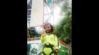 Adrenalin flying fox di belalang adventure bengkong