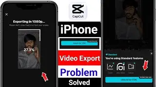 iPhone Capcut Video Export Problem | Capcut You're Using Pro Features Problem iPhone