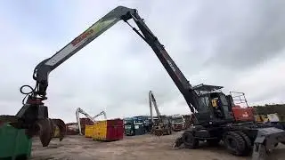 2011 Atlas 305 MH Wheeled Material Handler, Entered into Scrapco Ltd Auction