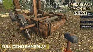 Medieval Machines Builder - Full Demo Gameplay (No Commentary)