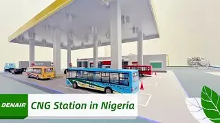 Gas Station 丨DENAIR CNG Station in Nigeria