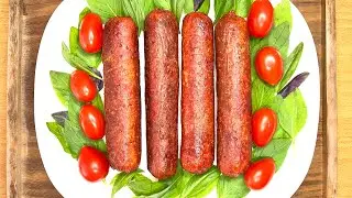 Yummy Beetroot Sausages You Can Make at Home!