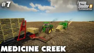 Medicine Creek #7 Bale Chasing, Farming Simulator 19 Timelapse