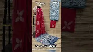 Cotton linen Dress Material