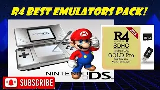 Best Emulators Pack for the R4 Card on Ds, Dsi, 2Ds or 3ds Systems!