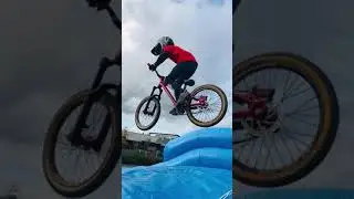 20&rdquo; send BIG T-BOG to airbag lander. #mtb #shorts