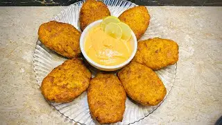 Potato Snack with  Garlic Sauce 😋