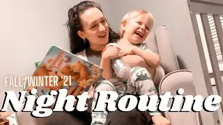 Small family night routine | Pregnant mom and toddler night routine vlog | Easy dinner recipe