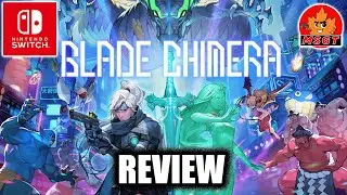 BLADE CHIMERA Nintendo Switch Game Review | Cyberpunk Action Heavy Metroidvania