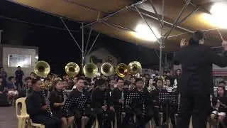 March to the Movies arranged by Larry Clark. Sto. Tomas town fiest Serenata 2019