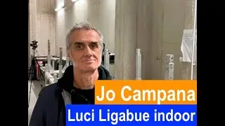 JO CAMPANA - Le luci del bellissimo palco indoor di LIGABUE 2023