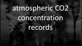 how to measure atmospheric co2 concentration for very long period