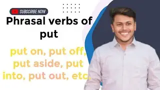 Phrasal verbs of put/Root English/basic grammar for ssc cgl banking railway
