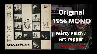 [LP Live] Marty Paich Quartet featuring Art Pepper 1956 Original MONO (Tampa Records TP 28)