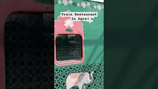 Train Restaurant Agra 💯 #viralvideo #shorts #agrametro #viral #restaurant #trainrestaurant #railway