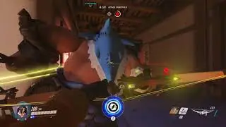 Overwatch Gameplay - HANZO on Attack