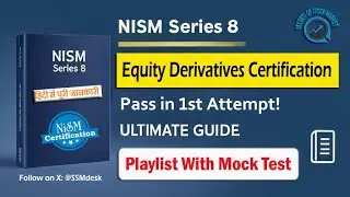 NISM Series 8: The Ultimate Guide to Equity Derivatives With Mock Tests | Pass in 1st Attempt