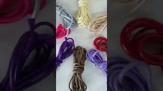Wax Cord Trimming 1.5mm and 3mm String By Neotrims UK