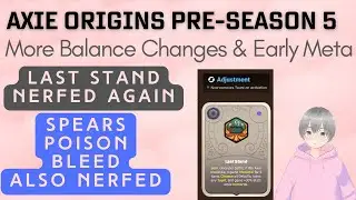 10 More Changes + Early Meta in Pre-Season 5 of Axie Infinity: Origins