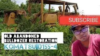 VIRAL!!! KOMATSU BULLDOZER RESTORATION
