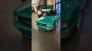 Stunning Green Audi RS2 Avant on 3-Piece Rotiform Wheels