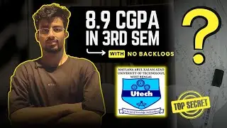 🔵MAKAUT 1st/2nd Year TOP SECRET PREPARATION STRATEGY🔥{More than 9 CGPA}💯 #makaut #makautsemester 