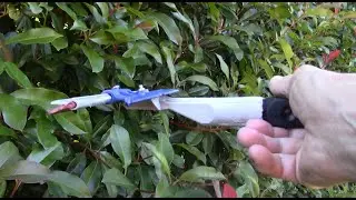 ✅12 INCH / 18 INCH WAGTAIL ZERO DEGREE SQUEEGEE DEMO ON POLE and IN HAND.