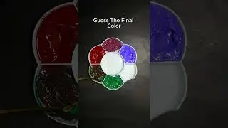 Hypnotic Color Mixing! 🌈🎨 | Satisfying Art Therapy #asmr #satisfying