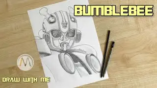 BUMBLEBEE drawing tutorial / How to draw Bumblebee