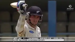Tom Latham 82 vs West Indies 2nd Test 2014 @ Port-Of-Spain, Trinidad