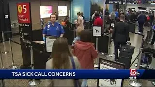 Sick calls increasing as TSA employees go unpaid due to government shutdown
