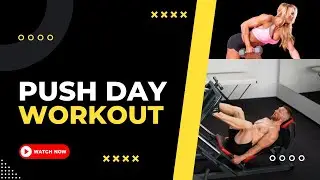 Full Push Day Workout (Intermediate Guide) | Push Day Routine for Strength & Muscle