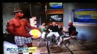 Justin C Jackson Does Access Hollywood Live