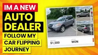 Im a new Auto Dealer Follow my car flipping journey. Vlog01 #autoauctions #dealeronlyauctions