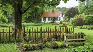 Unique Upcycled Fence Decor Ideas to Add Rustic Elegance to Your Farmhouse Garden This Year