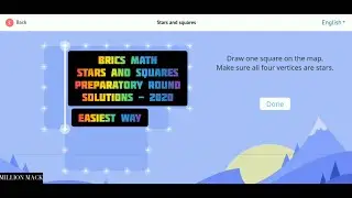 Stars And Squares 2021 Solution | Brics Math