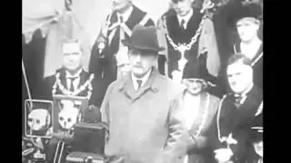 Sir James Matthew Barrie, Unveiling a Statue of Thomas Hardy, 1931