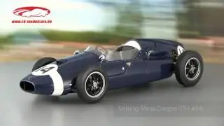 ck-modelcars-video: Stirling Moss Cooper T51 #14 Winner Italian GP Formel 1 1959 Schuco