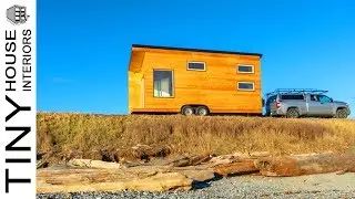 Incredible Beautiful 27' Custom Tiny House Trailer
