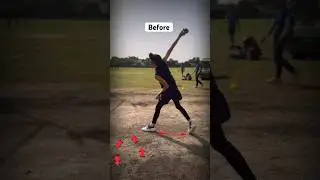 Fast Bowling Transformation ✅💯 #shorts #cricketvideo #shortsvideo #umranmalik