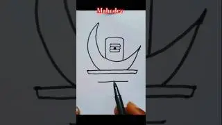 Lord Mahadev drawing easy #drawing #painting #artist #artwork #artscraft #art #shorts