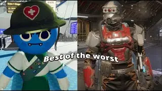 Some clips of Peak helldiving | Helldivers 2 & Peak Ft. Friends