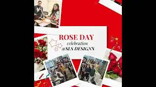 Rose Day Celebration @SLSDesignsIndia  #interiordesign #innovativeinteriors #corporateinteriors