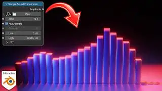 Use this New Node to Create Audio Visualizers in Blender!