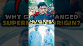 Why James Gunn Changed Superman&rsquo;s Origin in the DCU? #superman #dc